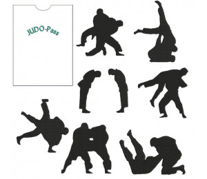 Stickserie ITH - Judo Pass inkl. Motive Silhouette